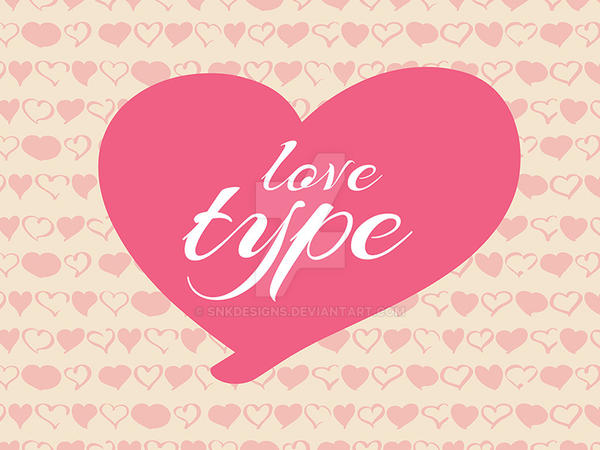 LoveType- Font