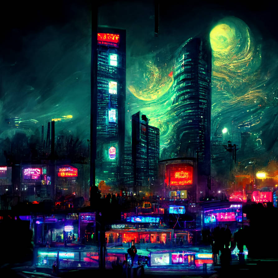 Python Neon Nightfall A Neon Night by SunFather on DeviantArt