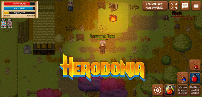 Our first indie game! Herodonia