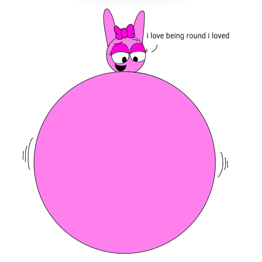 Pink Player Inflation Pinki Love Inflated by LisaDaisyfanCuteArts on DeviantArt