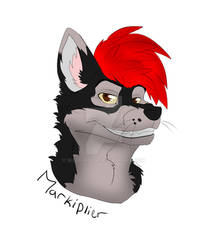 Markiplier as a wolf