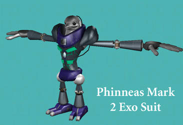 Phinneas, in 3D WIP