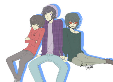 Karkat, Gamzee + Terezi