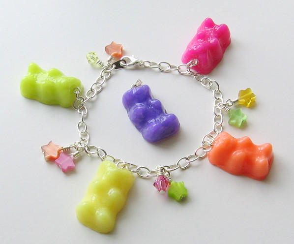 Scented Gummy Bear Charms