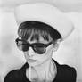 Audrey Hepburn and Hat