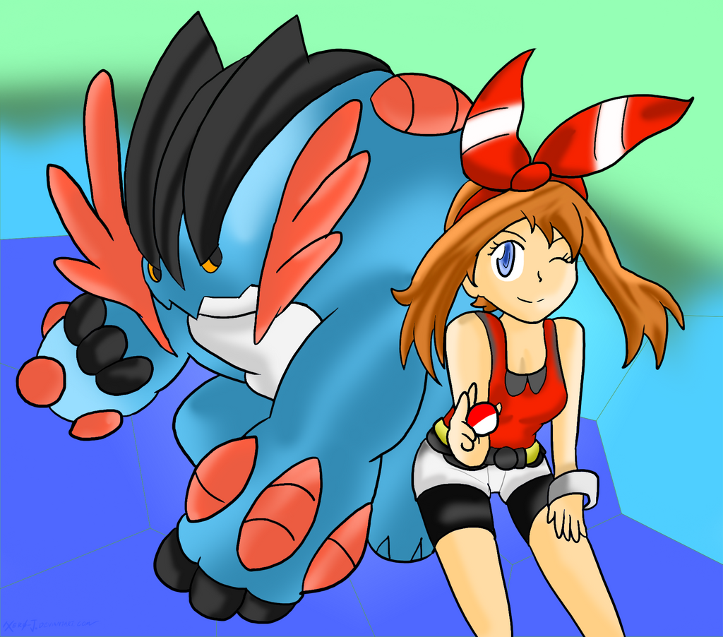 Hoenn Heroes: May and Mega Swampert