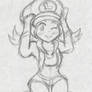 Lyra: Luigi Fangirl :Sketch: