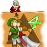 Smash Advent no.4: Link, Zelda, Sheik