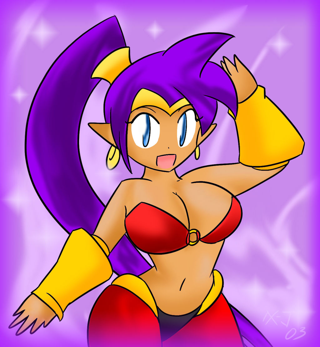 Shantae: Half-Genie Bust Card