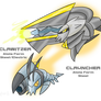 Alolan Clauncher and Clawitzer