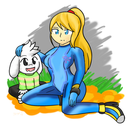 Zero Suit Samus: Maternal Instinct ~Request~