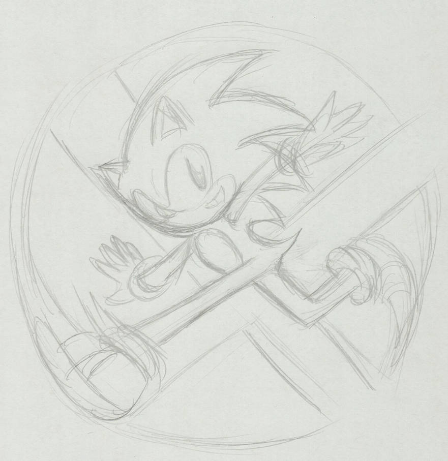 Sonic: Speed of Smash :Sketch: by Xero-J on DeviantArt