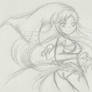 Asuna: Seaside Bride :Sketch: