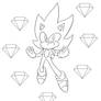 Super Sonic Style :Lineart: