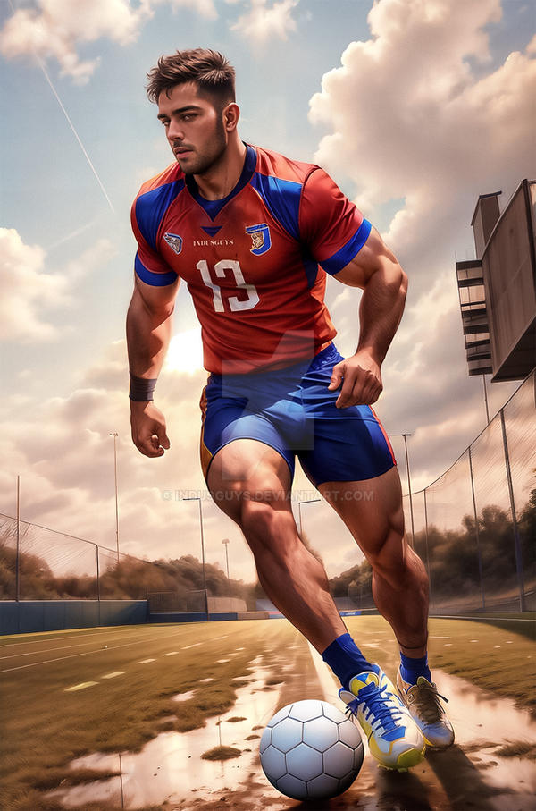 Football Player by IndusGuys on DeviantArt