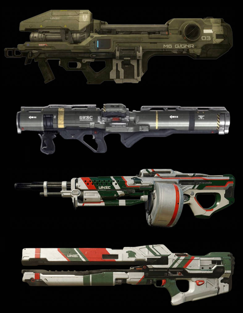 UNSC Weapon (10) by DaffodilLand355 on DeviantArt