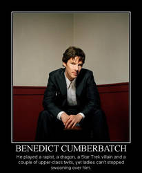 Benedict Cumberbatch demotivational poster