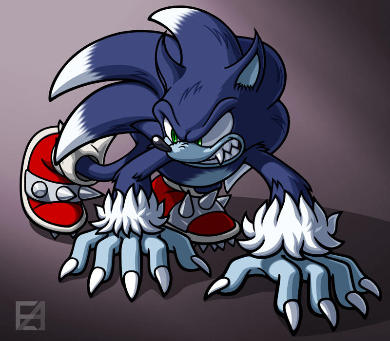 Sonic the WereHog Smash Moveset 88 by GalvaEmperor on DeviantArt
