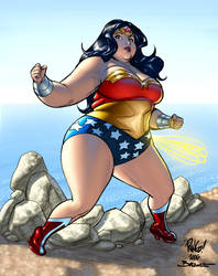 Wieringo's Big Wonder Woman