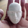 Male porcelain head