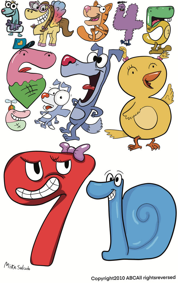 Number Lesseons By Education.com (1-10) by FloydTheDog on DeviantArt