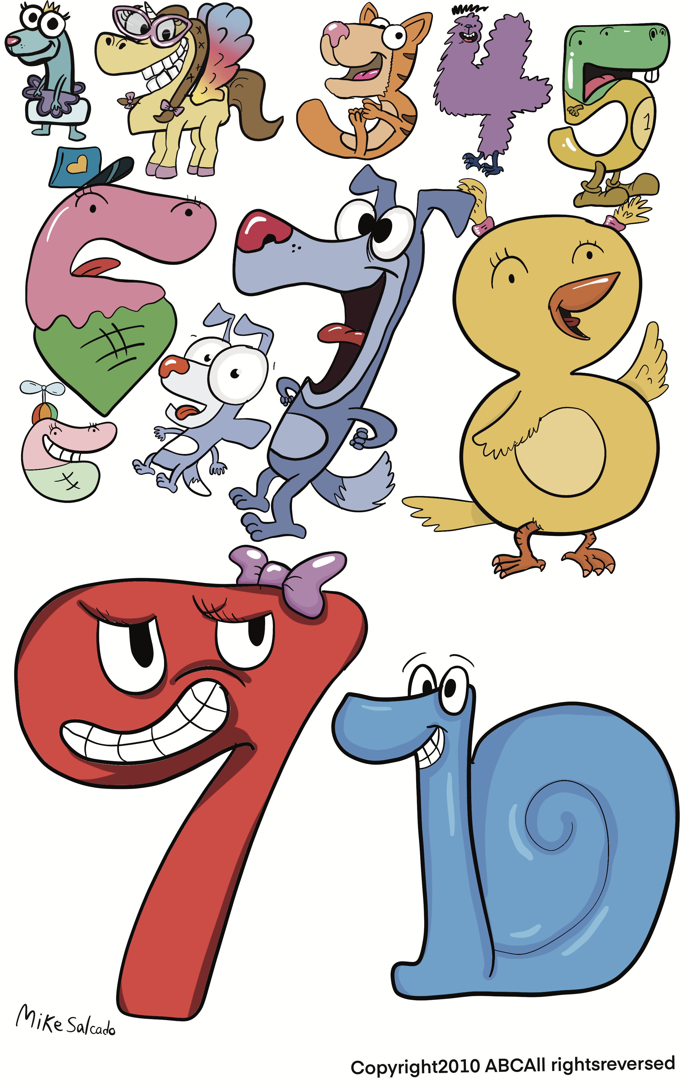 Number Lesseons By Education.com (1-10) by FloydTheDog on DeviantArt