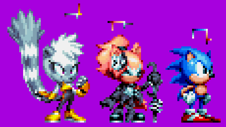 Whisper In the Sonic Mania Sprite Style