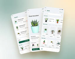 Plant App Design - Download Free XD Template 4