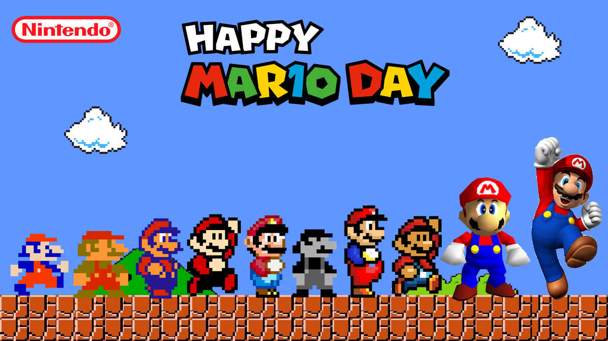 Happy Mario Day!!! by PeytonAuz1999 on DeviantArt