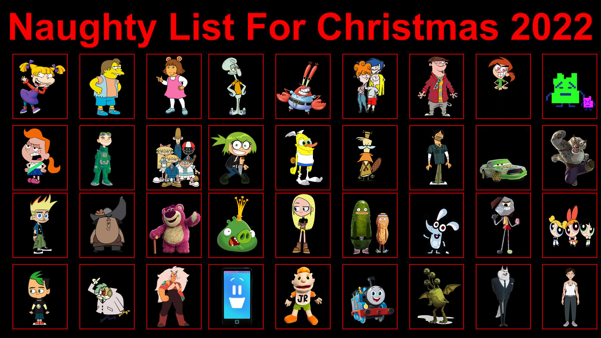 My Naughty List for Christmas 2023 by PeytonAuz1999 on DeviantArt