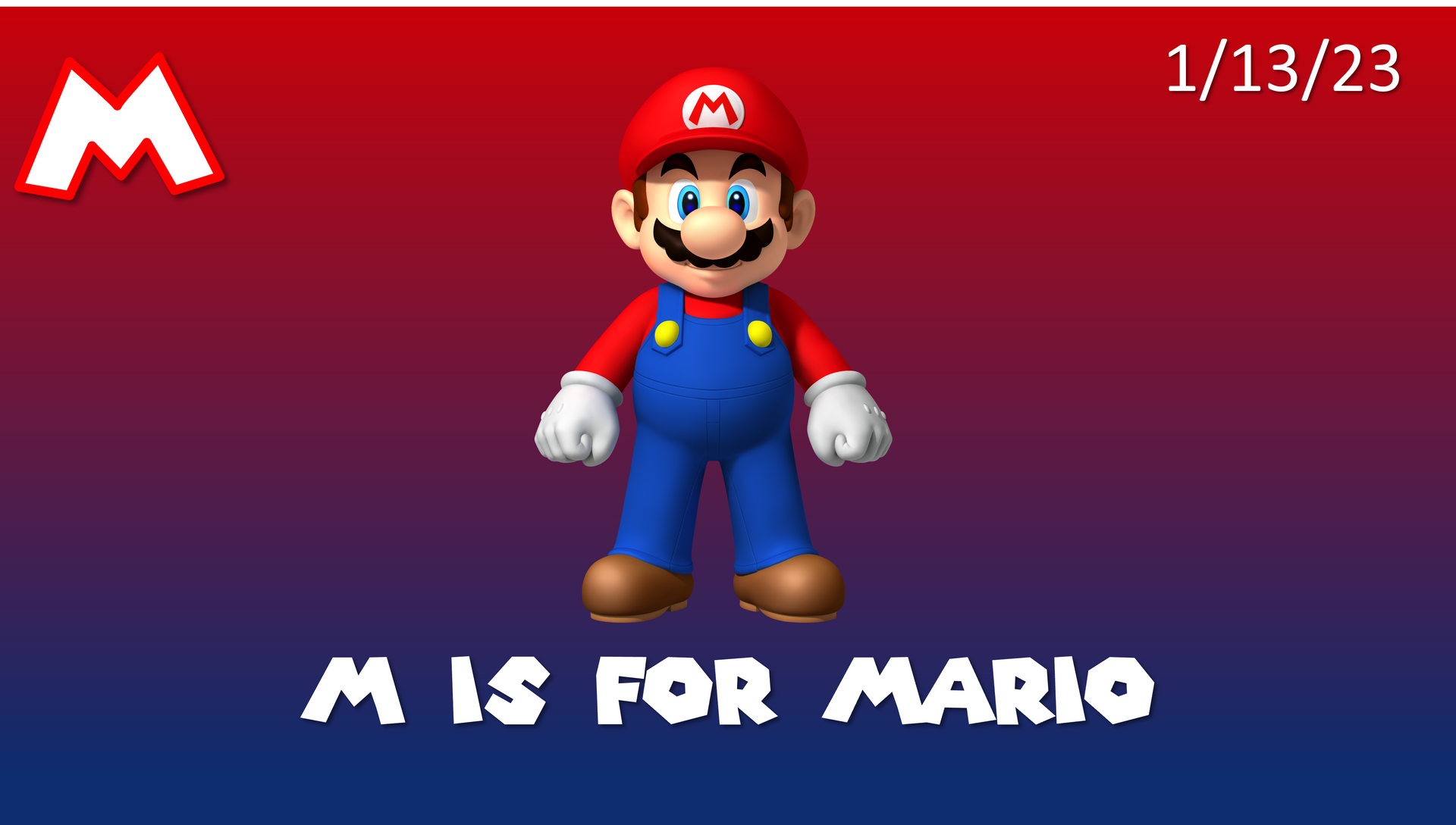 Ab Mario ABC Month - Mario by PeytonAuz1999 on DeviantArt