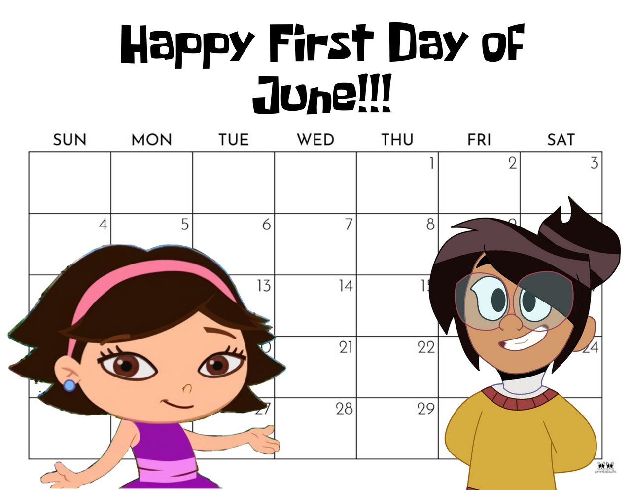 Happy First Day of June!!! by PeytonAuz1999 on DeviantArt