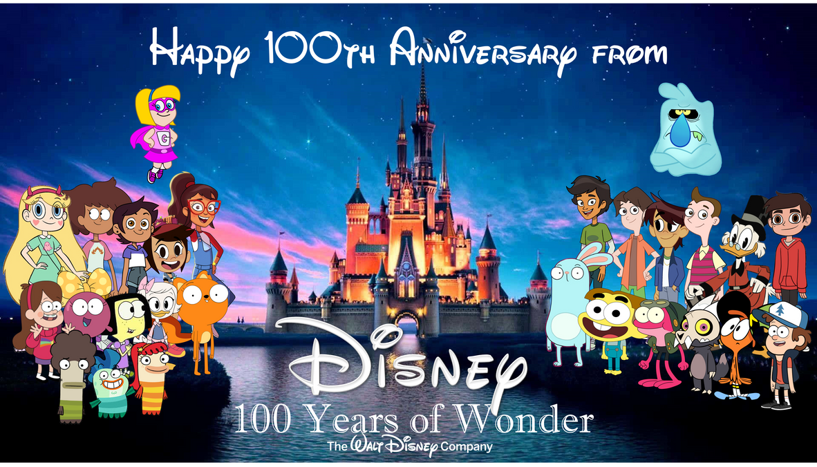 Happy 100th Anniversary Disney 100 by Tagirovo on DeviantArt, disney 100 