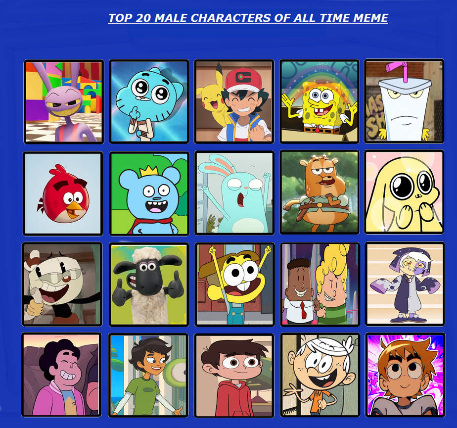 My Top 20 Male Characters Of All Time By PeytonAuz1999 On DeviantArt british-names-for-girls-popular-baby-girl-names-list-of-girls-names