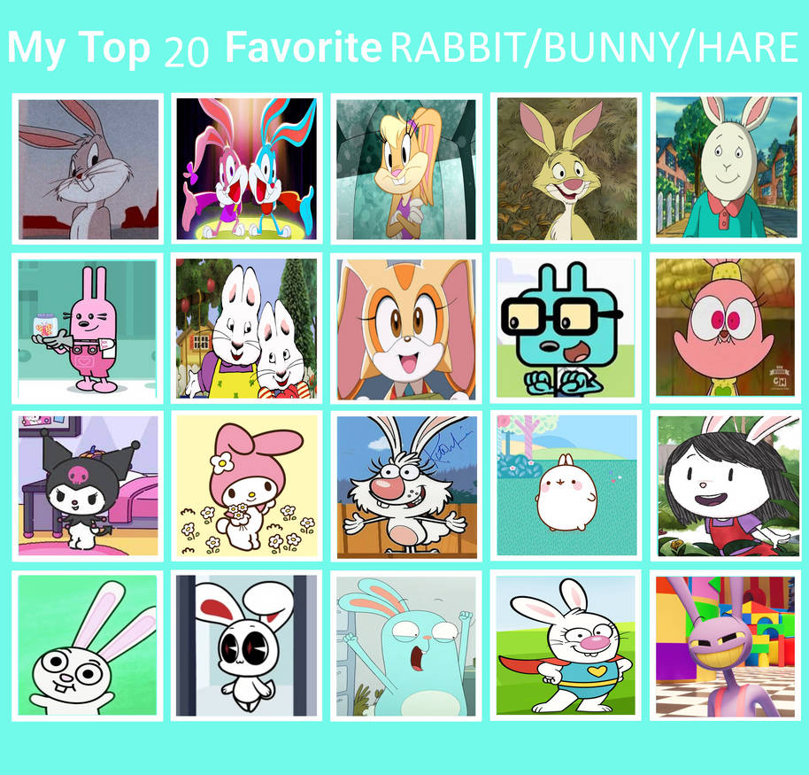 My Top 20 Favorite Bunny Rabbits by PeytonAuz1999 on DeviantArt