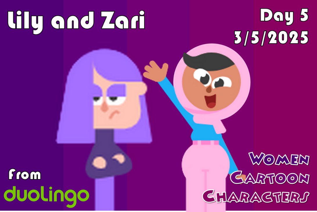 Women Cartoon Characters Day 5 Lily And Zari By PeytonAuz1999 On women-cartoon-characters-day-5-lily-and-zari-by-peytonauz1999-on