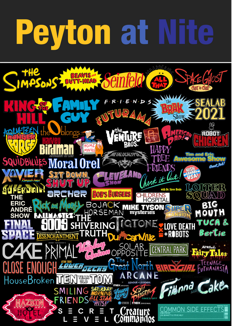 Program Lineup Full Deviantart Peyton at Nite The Full Lineup by PeytonAuz1999 on DeviantArt