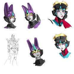 Windblade and Blitzangel