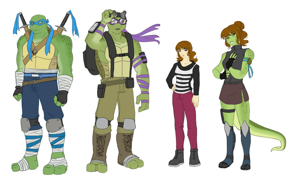 TMNT Movie Designs by Ty-Chou on DeviantArt