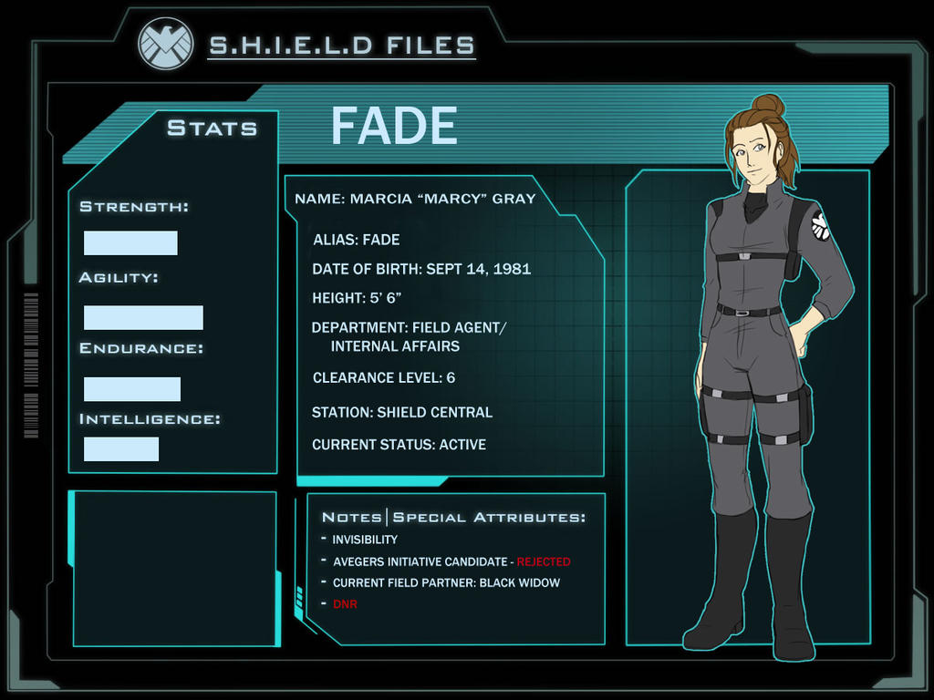 SHIELD Files: Fade by Ty-Chou on DeviantArt