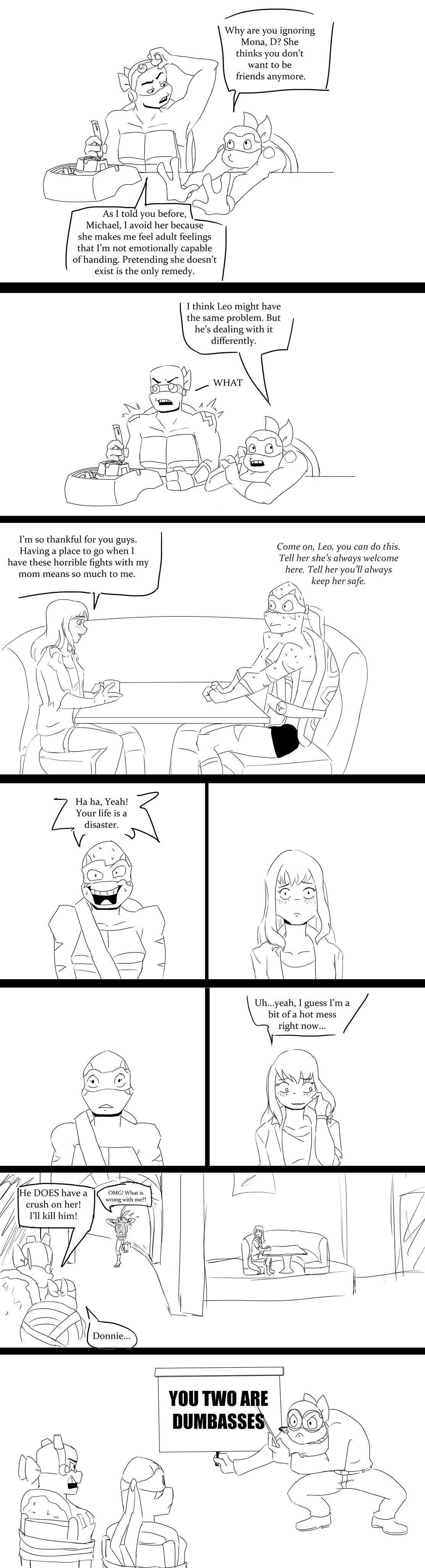 ROTTMNT: Someone Call Dr. Feelings by Ty-Chou on DeviantArt