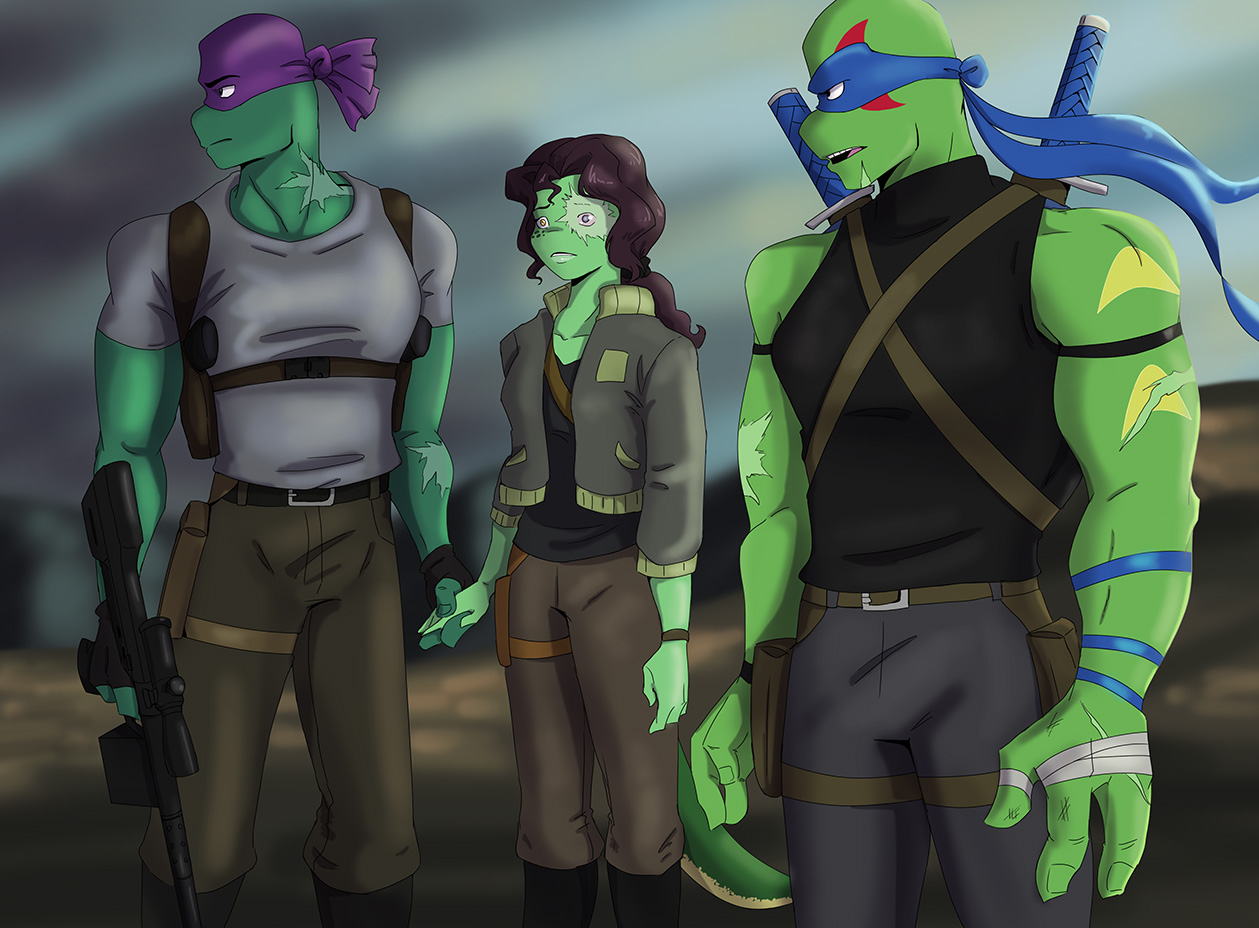 ROTTMNT: Post Apocalyptic AU by Ty-Chou on DeviantArt