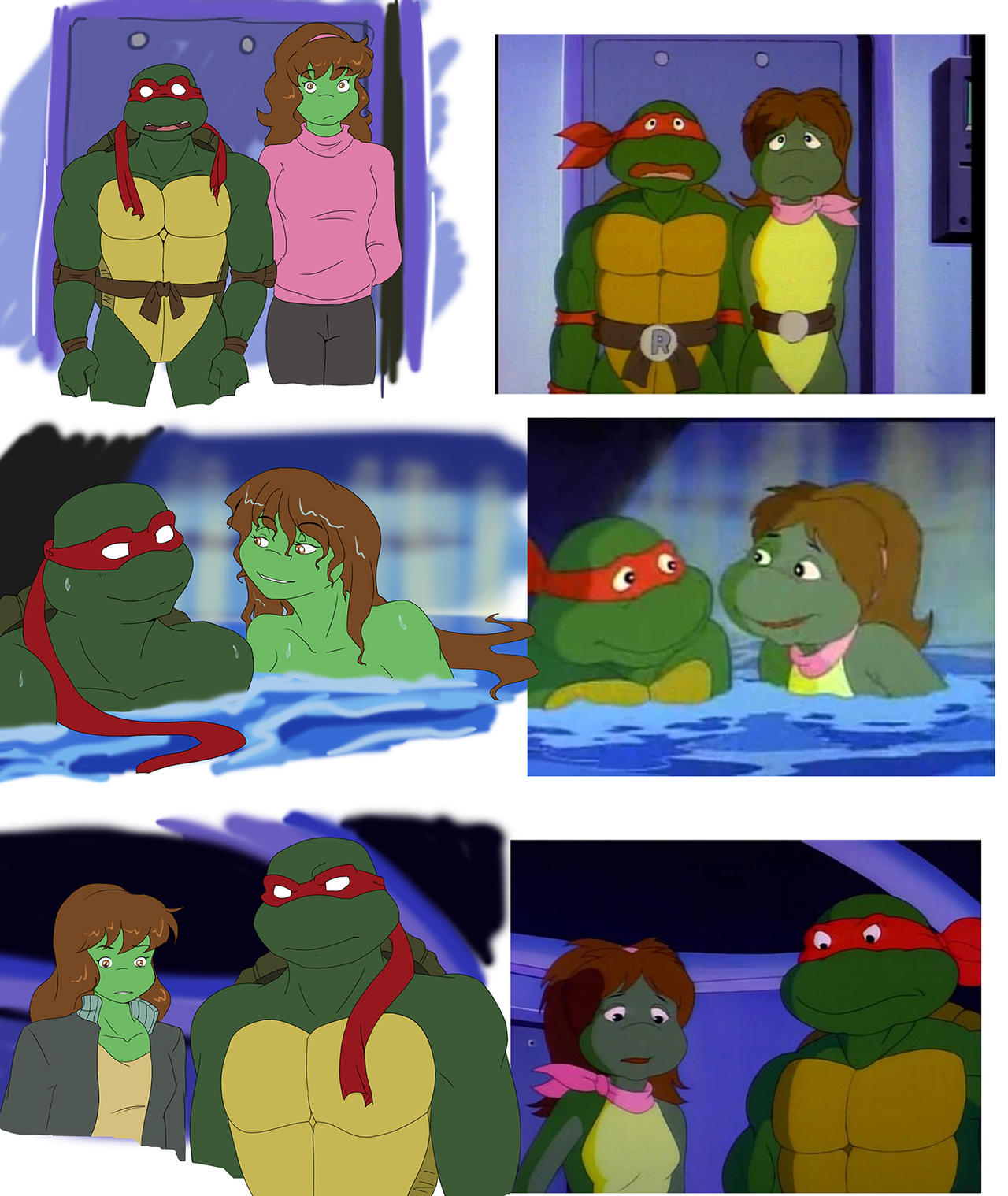 Tmnt Raph Fat TMNT 2003: Raphael Meets His Match by Ty-Chou on DeviantArt