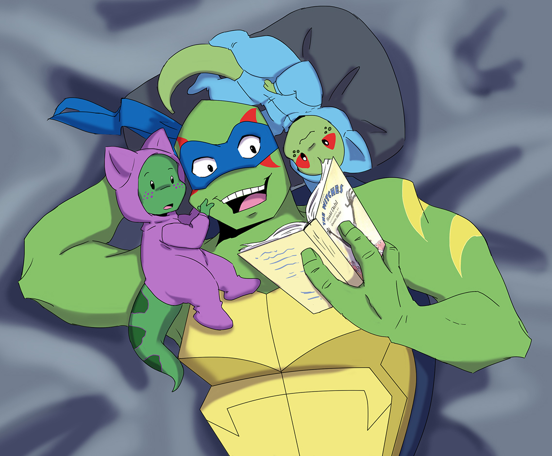Prime Time Rottmnt ROTTMNT: Story Time by Ty-Chou on DeviantArt
