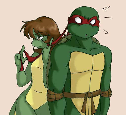 TMNT: Raph and Mona