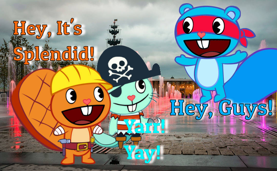 Handy and Russell meets Splendid (HTF Real Life) by RyryTheHTFfan on ...