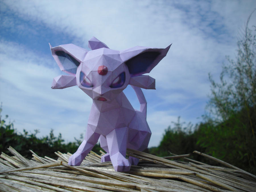 Espeon papercraft