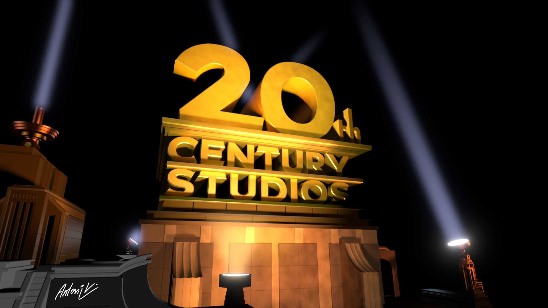 20th Century Fox 1994 logo replica WIP by supermariojustin4 on