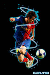 messi sideral by elbrian93