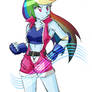 Rainbow Dash's Special Costume - Canterlot Rebel